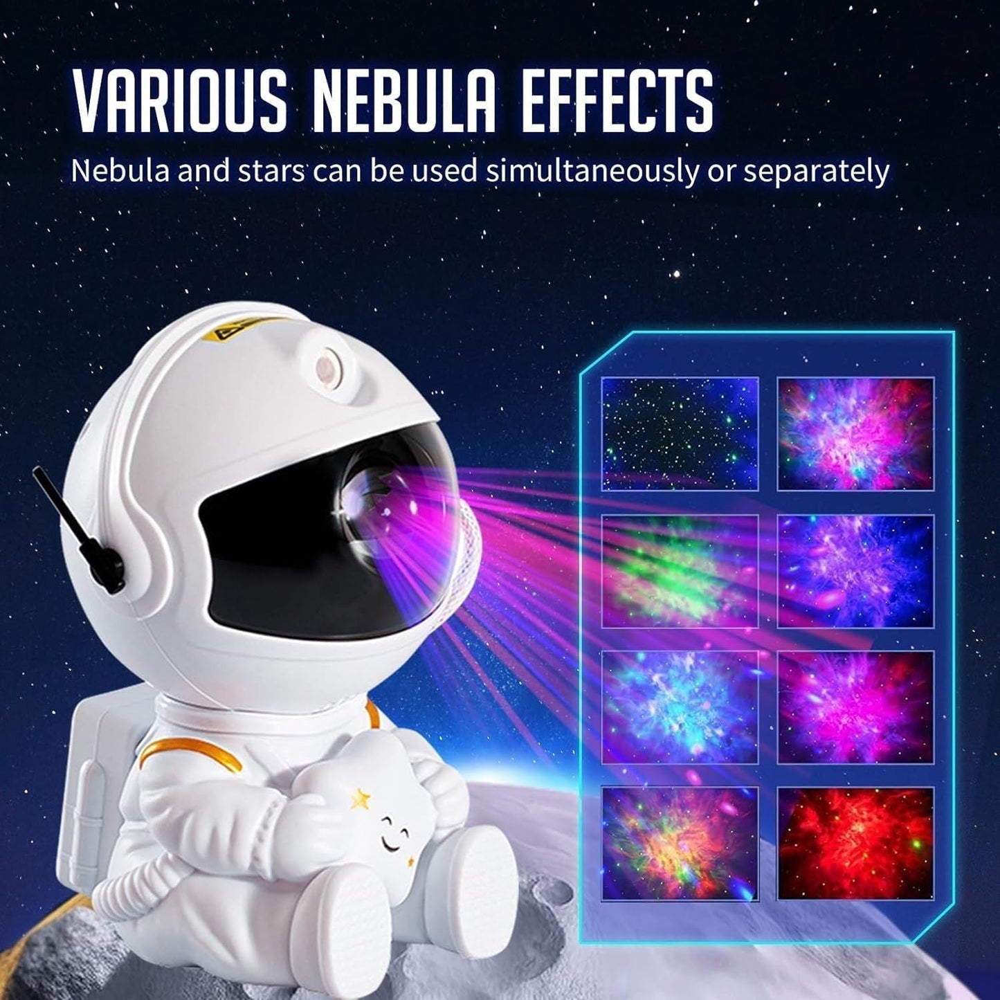 Astronaut Projector Star Projector Galaxy Night Light