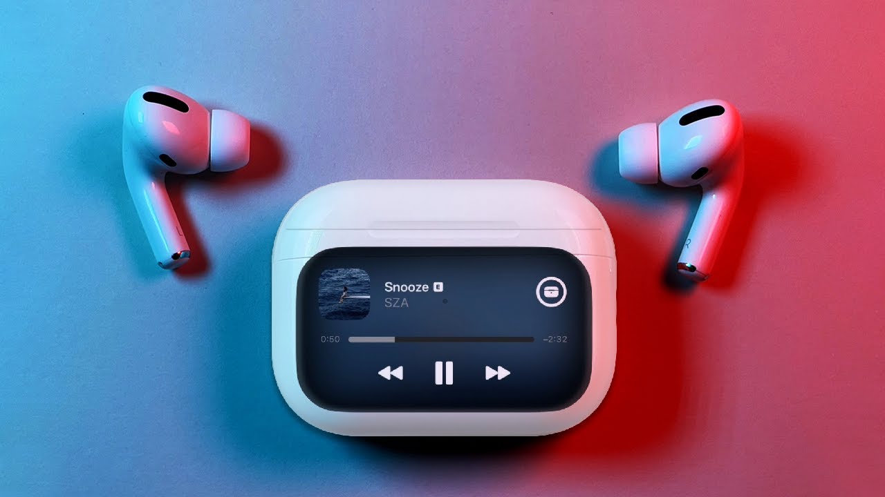 AirPods Pro 2 With Touch Display Screen