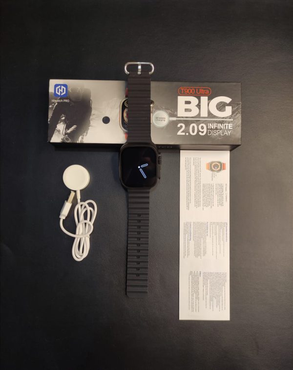 T900 Ultra Smart Watch – 2.09 Infinite Display – 49mm Dial Size – Built-in Games – Bluetooth Calling(random Color).